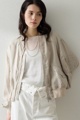 【ウィムガゼット/Whim Gazette】 シルキーキュプラブルゾン人気、トレンドファッション・服の通販 founy(ファニー) ファッション Fashion レディースファッション Fashion for Women アウター Coat / Outerwear Collection レディースジャケット・軽アウター Jackets ブルゾンジャケット・スポーティアウター Blouson Jackets 2026年 2026 キュプラ Cupro, Eco Fabric シルク Silk, 100% Silk ジャケット Jacket, Outerwear ブルゾン Blouson, Bomber Jacket ロング Long, Long-Length エレガント 上品 Elegant 夏 Summer 春 Spring S/S・春夏 SS, Spring/Summer, Warm Season |ID:prp329100004857888