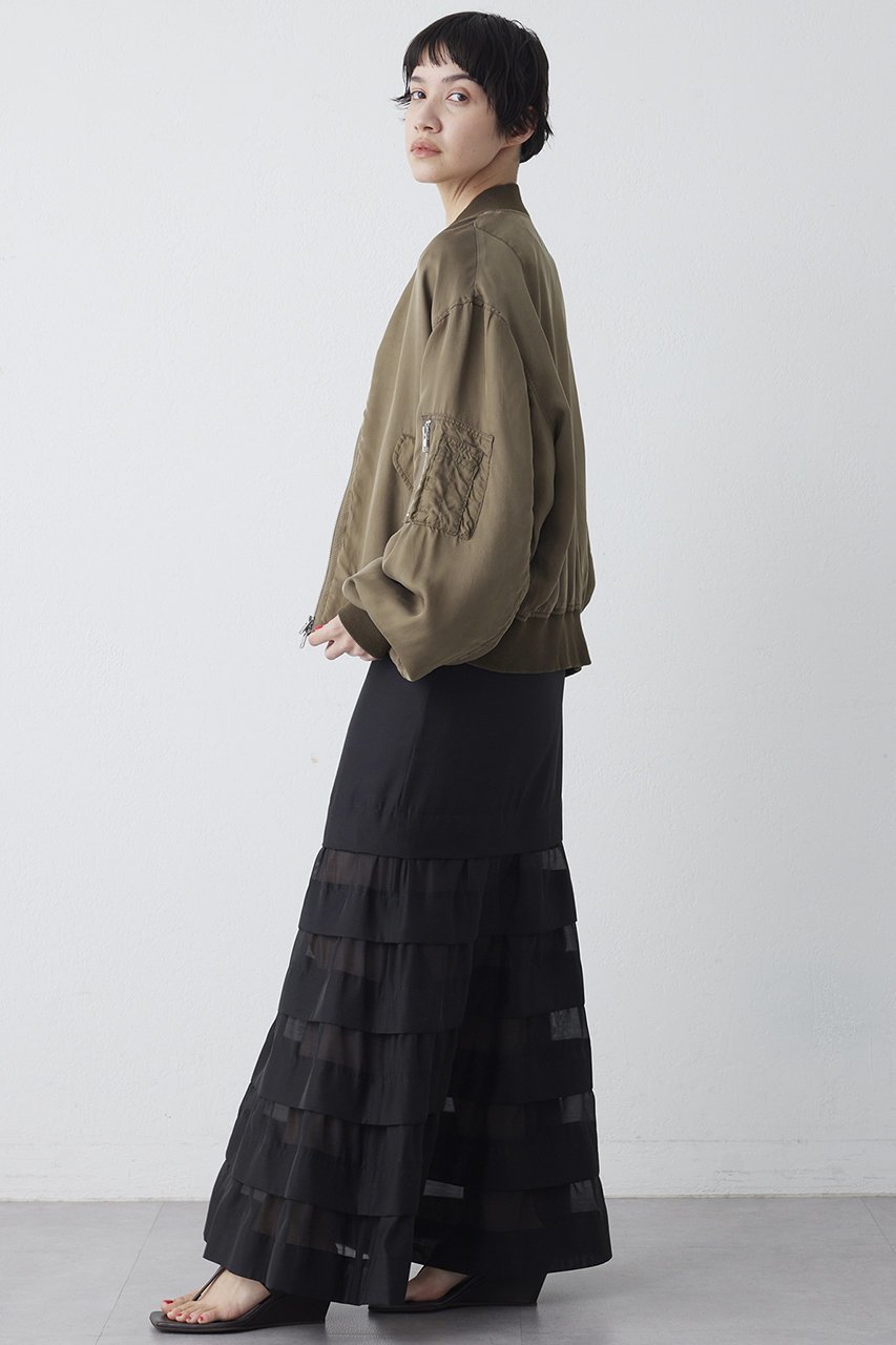 【ウィムガゼット/Whim Gazette】のシルキーキュプラブルゾン 人気、トレンドファッション・服の通販 founy(ファニー) 　ファッション　Fashion　レディースファッション　Fashion for Women　アウター　Coat / Outerwear Collection　レディースジャケット・軽アウター　Jackets　ブルゾンジャケット・スポーティアウター　Blouson Jackets　2026年　2026　キュプラ　Cupro, Eco Fabric　シルク　Silk, 100% Silk　ジャケット　Jacket, Outerwear　ブルゾン　Blouson, Bomber Jacket　ロング　Long, Long-Length　エレガント 上品　Elegant　夏　Summer　春　Spring　S/S・春夏　SS, Spring/Summer, Warm Season　other-3|ID: prp329100004857888 ipo3291000000035876793