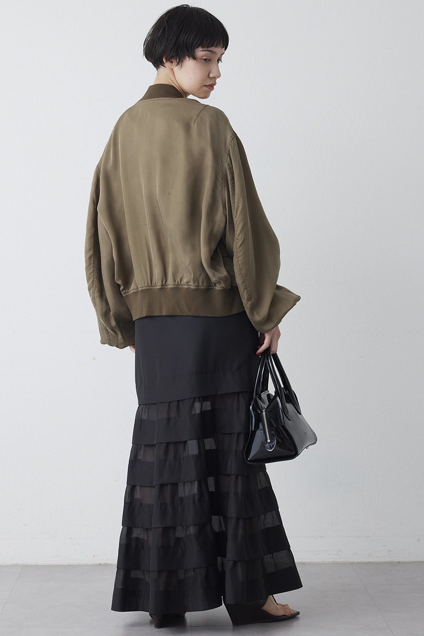 【ウィムガゼット/Whim Gazette】のシルキーキュプラブルゾン 人気、トレンドファッション・服の通販 founy(ファニー) 　ファッション　Fashion　レディースファッション　Fashion for Women　アウター　Coat / Outerwear Collection　レディースジャケット・軽アウター　Jackets　ブルゾンジャケット・スポーティアウター　Blouson Jackets　2026年　2026　キュプラ　Cupro, Eco Fabric　シルク　Silk, 100% Silk　ジャケット　Jacket, Outerwear　ブルゾン　Blouson, Bomber Jacket　ロング　Long, Long-Length　エレガント 上品　Elegant　夏　Summer　春　Spring　S/S・春夏　SS, Spring/Summer, Warm Season　other-4|ID: prp329100004857888 ipo3291000000035876794