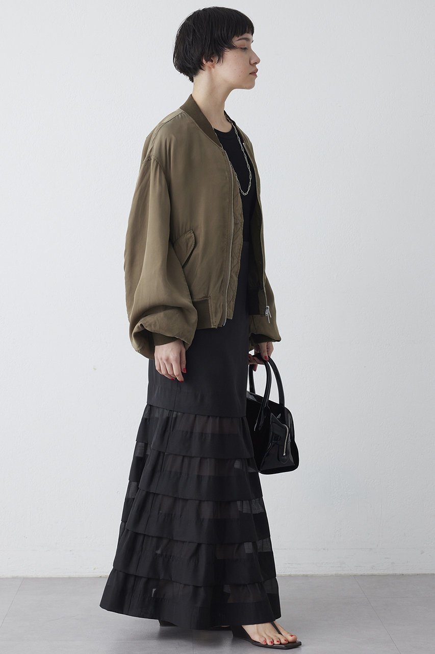 【ウィムガゼット/Whim Gazette】のシルキーキュプラブルゾン 人気、トレンドファッション・服の通販 founy(ファニー) 　ファッション　Fashion　レディースファッション　Fashion for Women　アウター　Coat / Outerwear Collection　レディースジャケット・軽アウター　Jackets　ブルゾンジャケット・スポーティアウター　Blouson Jackets　2026年　2026　キュプラ　Cupro, Eco Fabric　シルク　Silk, 100% Silk　ジャケット　Jacket, Outerwear　ブルゾン　Blouson, Bomber Jacket　ロング　Long, Long-Length　エレガント 上品　Elegant　夏　Summer　春　Spring　S/S・春夏　SS, Spring/Summer, Warm Season　other-5|ID: prp329100004857888 ipo3291000000035876795