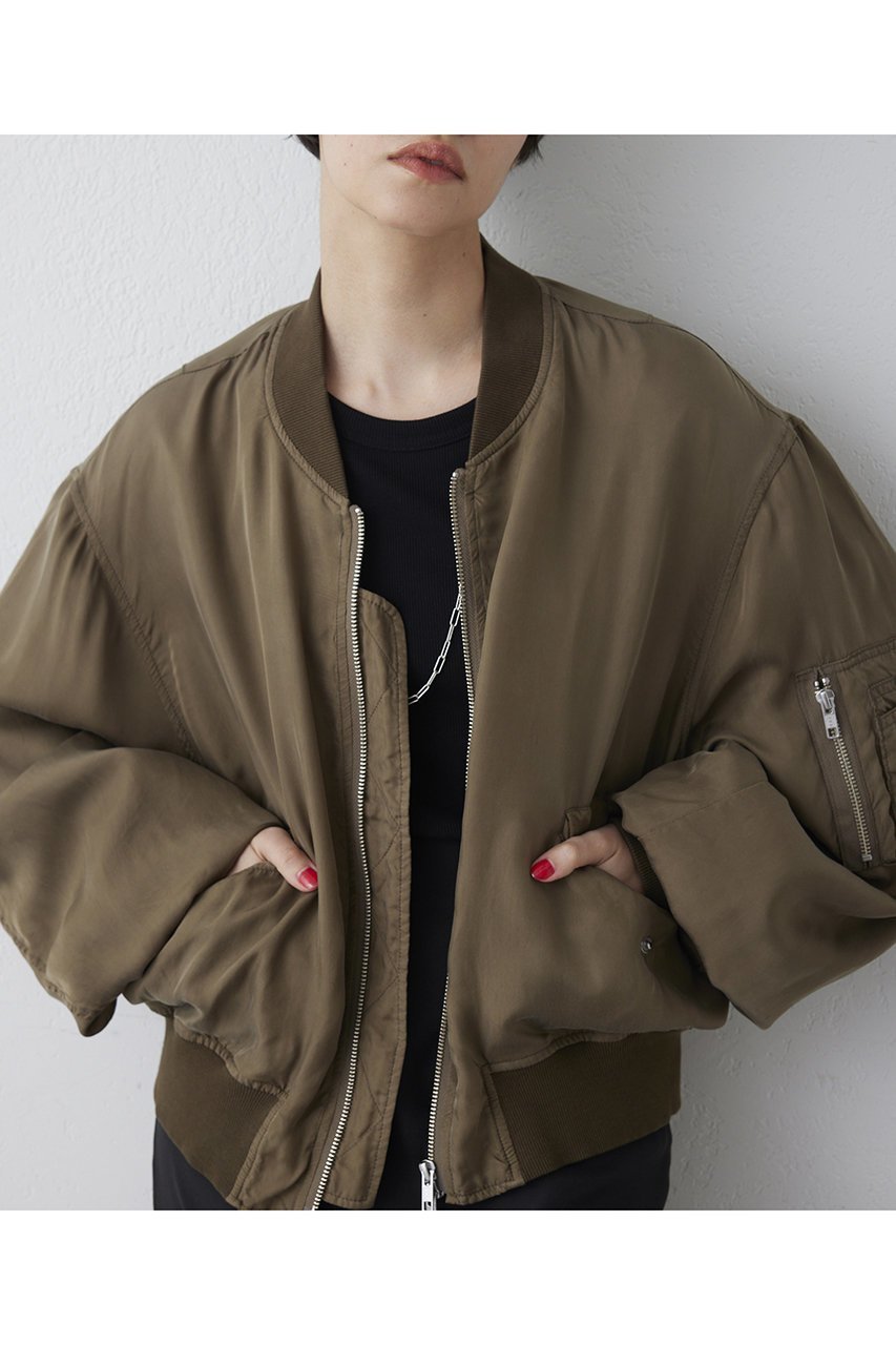 【ウィムガゼット/Whim Gazette】のシルキーキュプラブルゾン 人気、トレンドファッション・服の通販 founy(ファニー) 　ファッション　Fashion　レディースファッション　Fashion for Women　アウター　Coat / Outerwear Collection　レディースジャケット・軽アウター　Jackets　ブルゾンジャケット・スポーティアウター　Blouson Jackets　2026年　2026　キュプラ　Cupro, Eco Fabric　シルク　Silk, 100% Silk　ジャケット　Jacket, Outerwear　ブルゾン　Blouson, Bomber Jacket　ロング　Long, Long-Length　エレガント 上品　Elegant　夏　Summer　春　Spring　S/S・春夏　SS, Spring/Summer, Warm Season　other-7|ID: prp329100004857888 ipo3291000000035876797