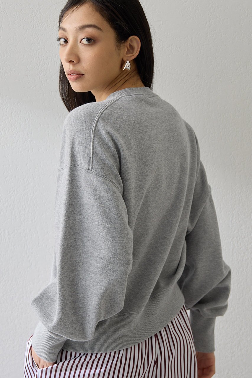 【ウィムガゼット/Whim Gazette】のワンポイントロゴ裏毛 人気、トレンドファッション・服の通販 founy(ファニー) 　ファッション　Fashion　レディースファッション　Fashion for Women　トップス・カットソー　Cut & Sew Tops　シャツ・ブラウス・オフィスカジュアル　Elegant Blouses & Button-Ups　レディースパーカー・カジュアルフーディー　Casual Hoodies & Sweatshirts　ロングTシャツ・Tシャツ　Longline T-Shirts & Tees　スウェット・クルーネックトップス　Sweatshirts & Crewnecks / Relaxed Fit Sweat Tops　カットソー・ベーシックTシャツ　Cut-and-Sewn Tops / Stretch Tees & Basics　2026年　2026　シンプル　Simple, Minimal　スウェット / スエット　Sweatshirt, Sweatwear　リラックス　Relax, Relaxed Fit　ループ　Loop, Loop Knit　ワンポイント　One Point, Statement Accent　夏　Summer　春　Spring　S/S・春夏　SS, Spring/Summer, Warm Season　other-3|ID: prp329100004857890 ipo3291000000035876811