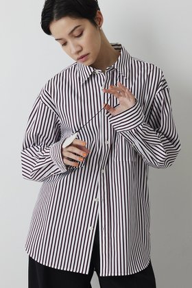 【ウィムガゼット/Whim Gazette】 ストライプシャツ人気、トレンドファッション・服の通販 founy(ファニー) ファッション Fashion レディースファッション Fashion for Women トップス・カットソー Cut & Sew Tops シャツ・ブラウス・オフィスカジュアル Elegant Blouses & Button-Ups 2026年 2026 おすすめ Recommended / Our Picks なめらか Smooth, Silky Texture サテン Satin, Glossy Fabric スウェット / スエット Sweatshirt, Sweatwear ストライプ Stripe, Striped Pattern スリーブ Sleeve, Long Sleeve / Short Sleeve ポケット Pocket, Pocket Detail リラックス Relax, Relaxed Fit ロング Long, Long-Length エレガント 上品 Elegant 夏 Summer 春 Spring S/S・春夏 SS, Spring/Summer, Warm Season |ID:prp329100004857892