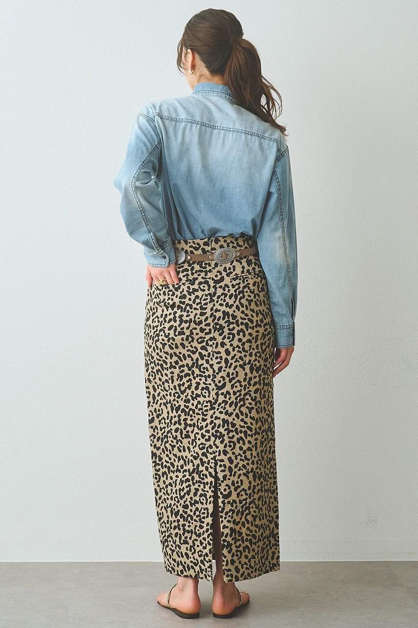 【ウィムガゼット/Whim Gazette】のリネンレオパードスカート 人気、トレンドファッション・服の通販 founy(ファニー) 　ファッション　Fashion　レディースファッション　Fashion for Women　スカート　Skirts　ロングスカート　Long Skirts / Maxi & Midi Skirts　2026年　2026　タイトスカート　Pencil Skirt, Tight Skirt　リネン　Linen, Linen Fabric　レオパード　Leopard, Animal Print　ロング　Long, Long-Length　ワッシャー　Washer, Crinkled Finish　夏　Summer　春　Spring　S/S・春夏　SS, Spring/Summer, Warm Season　other-4|ID: prp329100004857894 ipo3291000000035876855