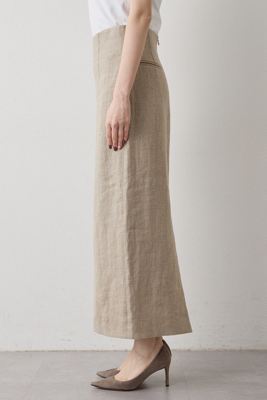 【ウィムガゼット/Whim Gazette】のリネンスカート 人気、トレンドファッション・服の通販 founy(ファニー) 　ファッション　Fashion　レディースファッション　Fashion for Women　スカート　Skirts　ロングスカート　Long Skirts / Maxi & Midi Skirts　タイトスカート　Pencil Skirt, Tight Skirt　リネン　Linen, Linen Fabric　ロング　Long, Long-Length　ワッシャー　Washer, Crinkled Finish　other-6|ID: prp329100004857895 ipo3291000000036146087