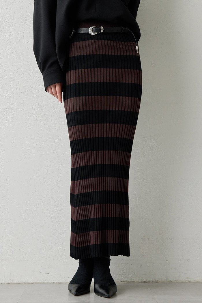 【ウィムガゼット/Whim Gazette】のボーダーニットフィットスカート インテリア・キッズ・メンズ・レディースファッション・服の通販 founy(ファニー) https://founy.com/ ファッション Fashion レディースファッション Fashion for Women スカート Skirts ロングスカート Long Skirts / Maxi & Midi Skirts 2026年 2026 クリスタル Crystal, Swarovski シンプル Simple, Minimal フレア Flare, Flared ボーダー Border, Stripe ロング Long, Long-Length 夏 Summer 春 Spring S/S・春夏 SS, Spring/Summer, Warm Season |ID: prp329100004857897 ipo3291000000035876888