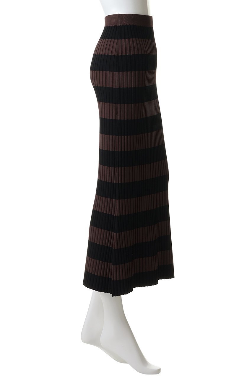 【ウィムガゼット/Whim Gazette】のボーダーニットフィットスカート 人気、トレンドファッション・服の通販 founy(ファニー) 　ファッション　Fashion　レディースファッション　Fashion for Women　スカート　Skirts　ロングスカート　Long Skirts / Maxi & Midi Skirts　クリスタル　Crystal, Swarovski　シンプル　Simple, Minimal　フレア　Flare, Flared　ボーダー　Border, Stripe　ロング　Long, Long-Length　other-3|ID: prp329100004857897 ipo3291000000036146112