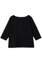 【アナイ/ANAYI】のスリーブ釦ボートネックプルオーバー 人気、トレンドファッション・服の通販 founy(ファニー) ファッション Fashion レディースファッション Fashion for Women トップス・カットソー Cut & Sew Tops ニット Knit Tops & Sweaters カジュアルプルオーバー・ニットトップス Pullovers & Knit Tops / Casual Pullovers 2026年 2026 インナー Innerwear スリーブ Sleeve, Long Sleeve / Short Sleeve ロング Long, Long-Length エレガント 上品 Elegant 夏 Summer 春 Spring S/S・春夏 SS, Spring/Summer, Warm Season thumbnail ブラック|ID: prp329100004857900 ipo3291000000035876916