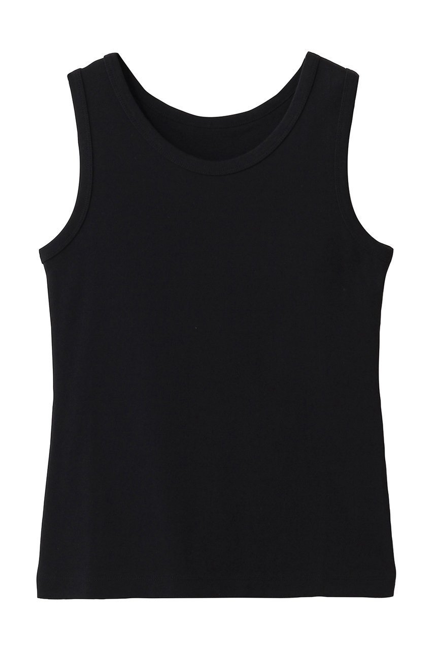 【アナイ/ANAYI】のプレミアムフライスタンクトップ インテリア・キッズ・メンズ・レディースファッション・服の通販 founy(ファニー) 　ファッション　Fashion　レディースファッション　Fashion for Women　トップス・カットソー　Cut & Sew Tops　キャミソール&ノースリーブ　Camisoles & Sleeveless Tops　シャツ・ブラウス・オフィスカジュアル　Elegant Blouses & Button-Ups　ロングTシャツ・Tシャツ　Longline T-Shirts & Tees　カットソー・ベーシックTシャツ　Cut-and-Sewn Tops / Stretch Tees & Basics　2026年　2026　インナー　Innerwear　キャミソール　Camisole, Spaghetti Strap Top　シンプル　Simple, Minimal　タンク　Tank Top, Sleeveless Top　ベーシック　Basic, Essential　夏　Summer　春　Spring　S/S・春夏　SS, Spring/Summer, Warm Season　ブラック|ID: prp329100004857901 ipo3291000000035876925