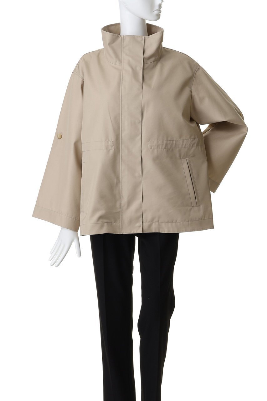 【アナイ/ANAYI】のハッスイツイルミドルスタンドコート 人気、トレンドファッション・服の通販 founy(ファニー) 　ファッション　Fashion　レディースファッション　Fashion for Women　アウター　Coat / Outerwear Collection　コート・ロングコート・ピーコート　Long Coats, Peacoats & More　2026年　2026　ショート　Short, Short Length　ツイル　Twist, Twisted Detail　夏　Summer　春　Spring　S/S・春夏　SS, Spring/Summer, Warm Season　other-2|ID: prp329100004857902 ipo3291000000035876932