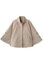 【アナイ/ANAYI】のハッスイツイルケープスタンドコート 人気、トレンドファッション・服の通販 founy(ファニー) ファッション Fashion レディースファッション Fashion for Women アウター Coat / Outerwear Collection コート・ロングコート・ピーコート Long Coats, Peacoats & More 2026年 2026 おすすめ Recommended / Our Picks ショート Short, Short Length ツイル Twist, Twisted Detail 夏 Summer 春 Spring S/S・春夏 SS, Spring/Summer, Warm Season thumbnail ベージュ|ID: prp329100004857903 ipo3291000000035876940