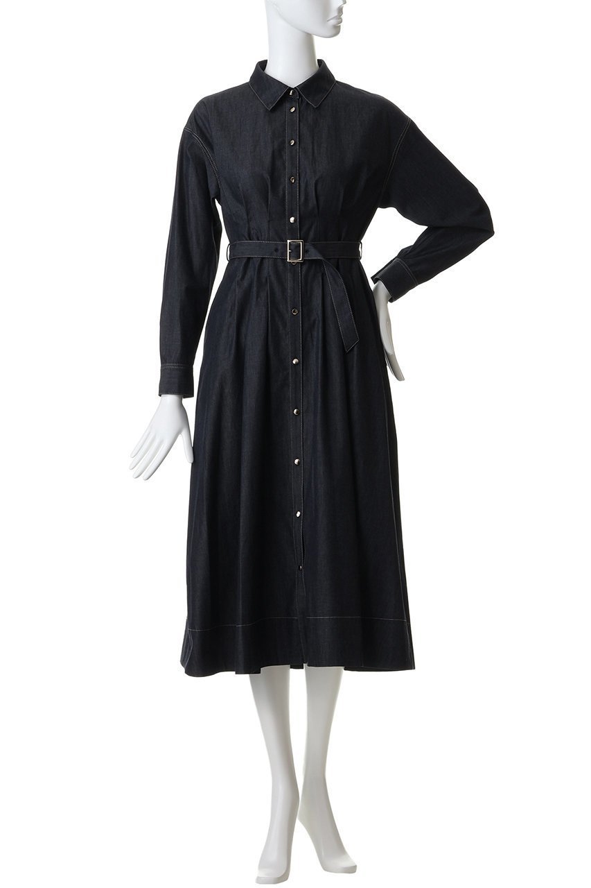 【アナイ/ANAYI】のライトデニムタックシャツワンピース 人気、トレンドファッション・服の通販 founy(ファニー) ファッション Fashion レディースファッション Fashion for Women ワンピース Dresses シャツワンピース / 1枚で着映えコーデ Shirt Dresses チュニック Tunic Tops & Dresses 2026年 2026 インディゴ Indigo Denim チュニック Tunic, Long Top デニム Denim, Jeans Material フィット Fit, Slim Fit フレア Flare, Flared ロング Long, Long-Length 夏 Summer 春 Spring S/S・春夏 SS, Spring/Summer, Warm Season other-2|ID: prp329100004857904 ipo3291000000035876949