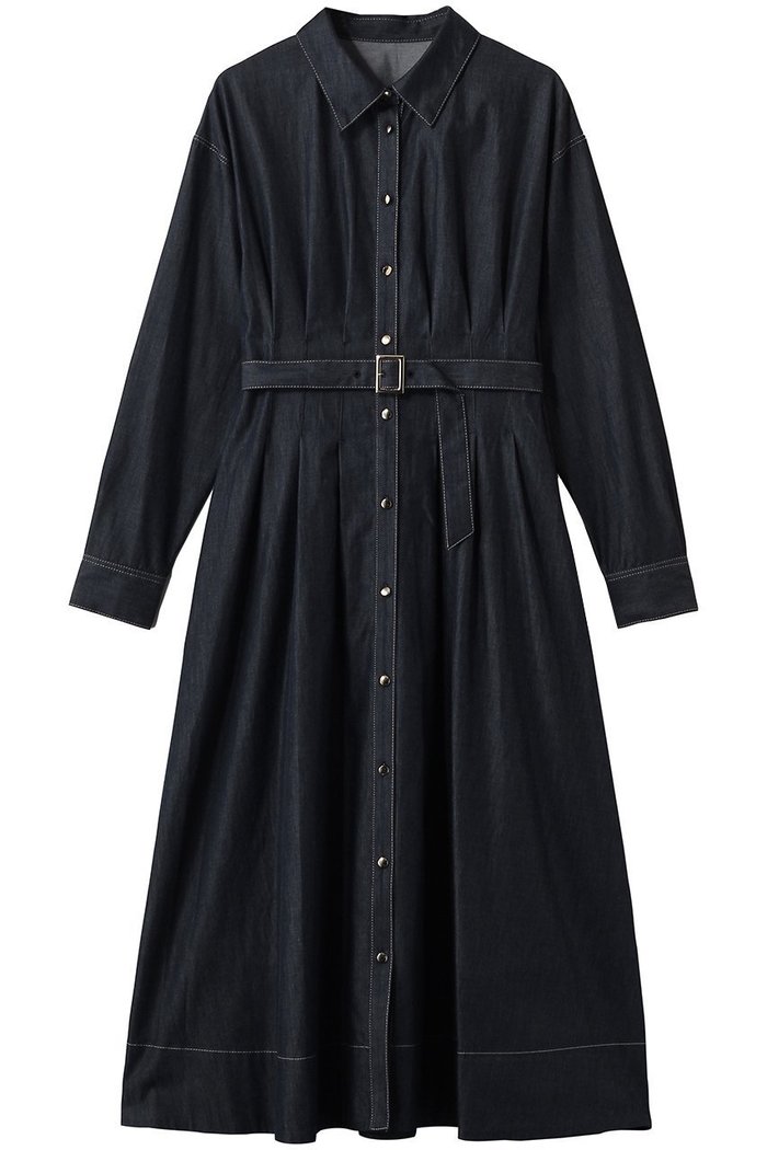 【アナイ/ANAYI】のライトデニムタックシャツワンピース インテリア・キッズ・メンズ・レディースファッション・服の通販 founy(ファニー) https://founy.com/ ファッション Fashion レディースファッション Fashion for Women ワンピース Dresses シャツワンピース / 1枚で着映えコーデ Shirt Dresses チュニック Tunic Tops & Dresses 2026年 2026 インディゴ Indigo Denim チュニック Tunic, Long Top デニム Denim, Jeans Material フィット Fit, Slim Fit フレア Flare, Flared ロング Long, Long-Length 夏 Summer 春 Spring S/S・春夏 SS, Spring/Summer, Warm Season |ID: prp329100004857904 ipo3291000000036146157