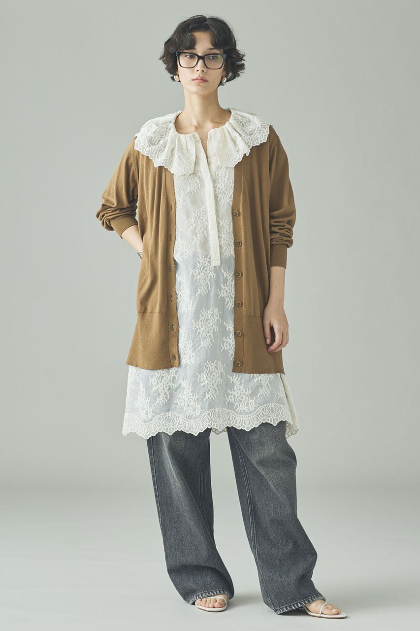 【カレンソロジー/Curensology】のレースチュニックブラウス 人気、トレンドファッション・服の通販 founy(ファニー) ファッション Fashion レディースファッション Fashion for Women トップス・カットソー Cut & Sew Tops シャツ・ブラウス・オフィスカジュアル Elegant Blouses & Button-Ups 2026年 2026 おすすめ Recommended / Our Picks エアリー Airy Texture カーディガン Cardigan, Knitwear ジャケット Jacket, Outerwear スカラップ Scallop, Scalloped Edge スリーブ Sleeve, Long Sleeve / Short Sleeve チュニック Tunic, Long Top ノースリーブ Sleeveless, No-Sleeve フェミニン Feminine, Girly フロント Front, Front Design ラッフル Ruffle, Frill ロング Long, Long-Length 夏 Summer 春 Spring S/S・春夏 SS, Spring/Summer, Warm Season other-8|ID: prp329100004857906 ipo3291000000035876969