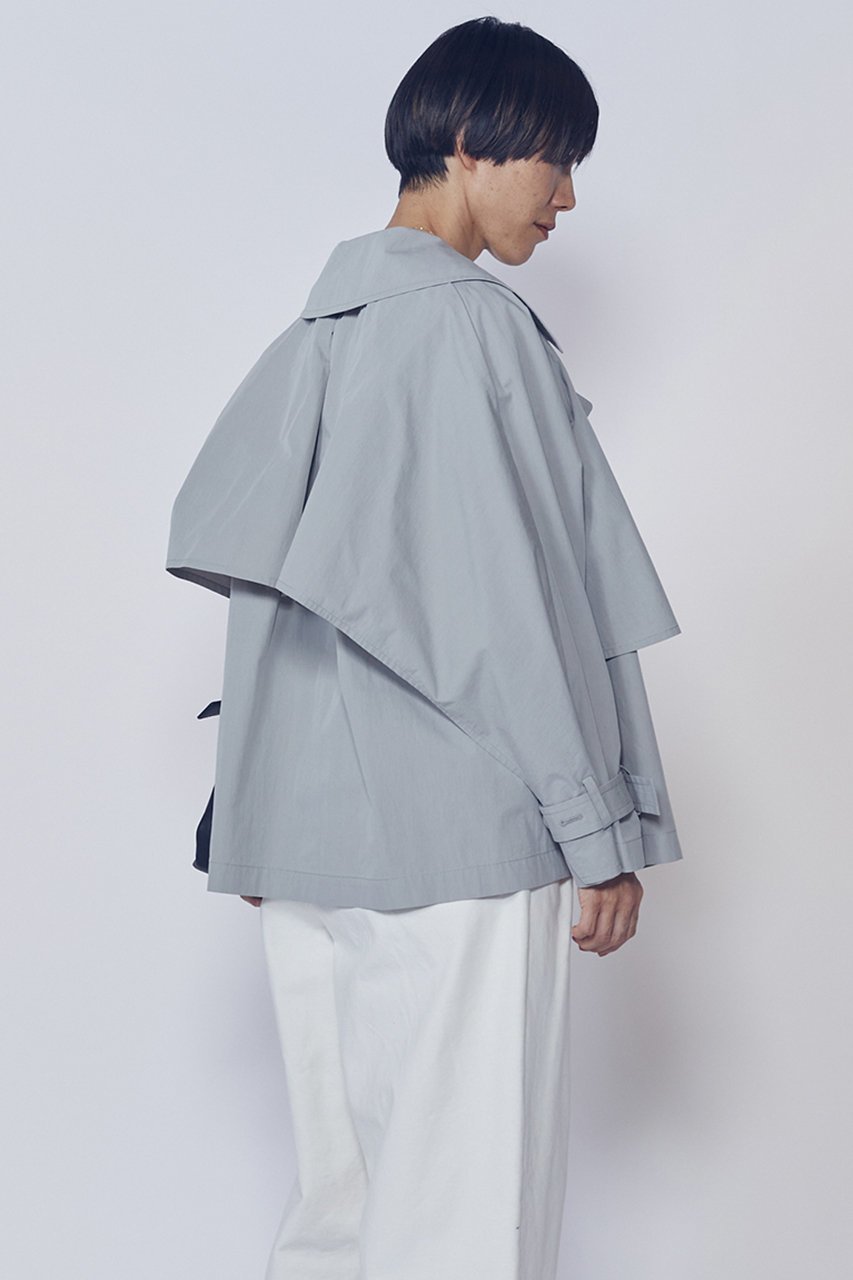 【プルミエ アロンディスモン/1er Arrondissement】のナイロンコート 人気、トレンドファッション・服の通販 founy(ファニー) 　ファッション　Fashion　レディースファッション　Fashion for Women　アウター　Coat / Outerwear Collection　コート・ロングコート・ピーコート　Long Coats, Peacoats & More　2026年　2026　ショート　Short, Short Length　タンブラー　Tumbler, Travel Mug　トレンチ　Trench, Trench Coat　フォルム　Silhouette, Form　夏　Summer　春　Spring　S/S・春夏　SS, Spring/Summer, Warm Season　other-5|ID: prp329100004857910 ipo3291000000035877004