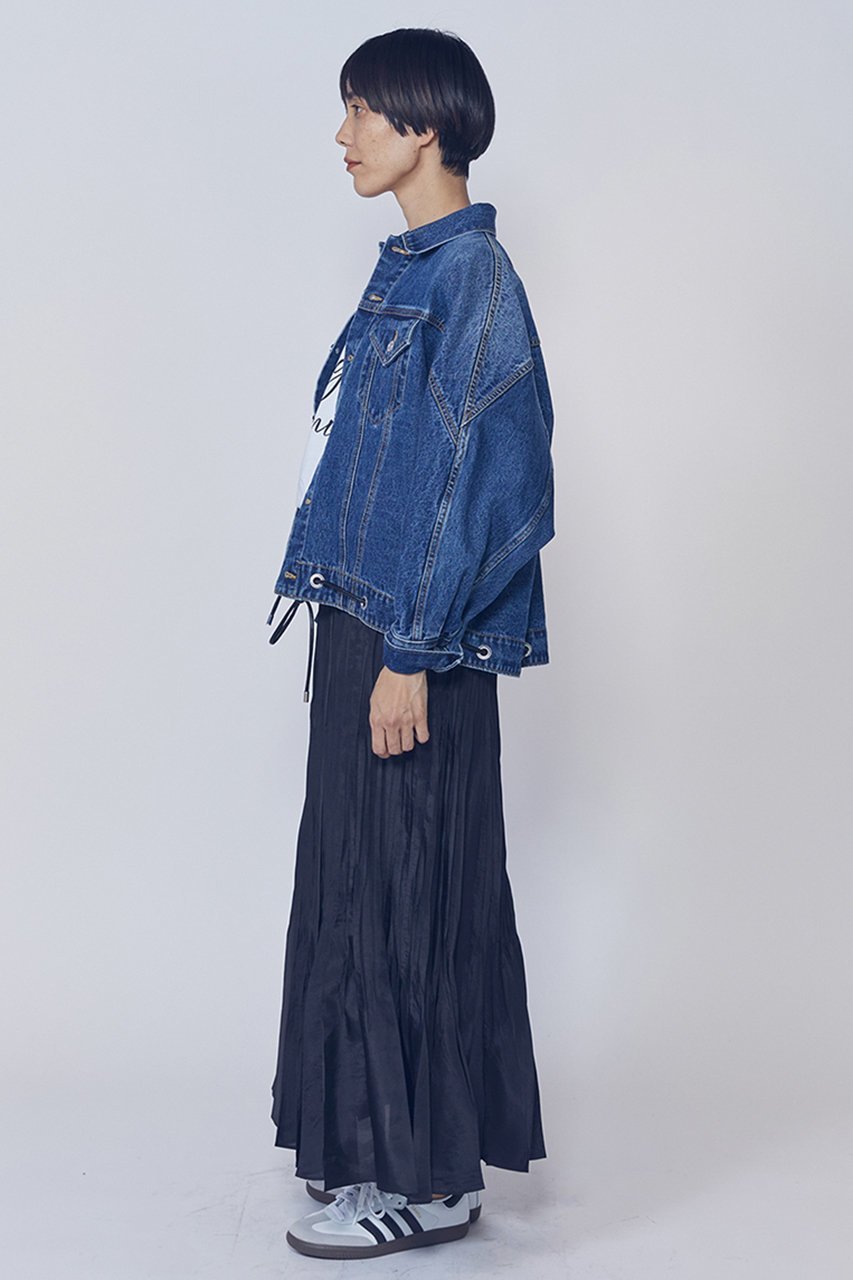 【プルミエ アロンディスモン/1er Arrondissement】のワッシャーサテンランダムプリーツスカート 人気、トレンドファッション・服の通販 founy(ファニー) 　ファッション　Fashion　レディースファッション　Fashion for Women　スカート　Skirts　プリーツスカート / 上品フェミニンスタイル　Pleated Skirts　ロングスカート　Long Skirts / Maxi & Midi Skirts　2026年　2026　サテン　Satin, Glossy Fabric　シルク　Silk, 100% Silk　プリーツ　Pleats, Pleated　ランダム　Random, Irregular　ロング　Long, Long-Length　ワッシャー　Washer, Crinkled Finish　夏　Summer　春　Spring　S/S・春夏　SS, Spring/Summer, Warm Season　other-2|ID: prp329100004857913 ipo3291000000035877023