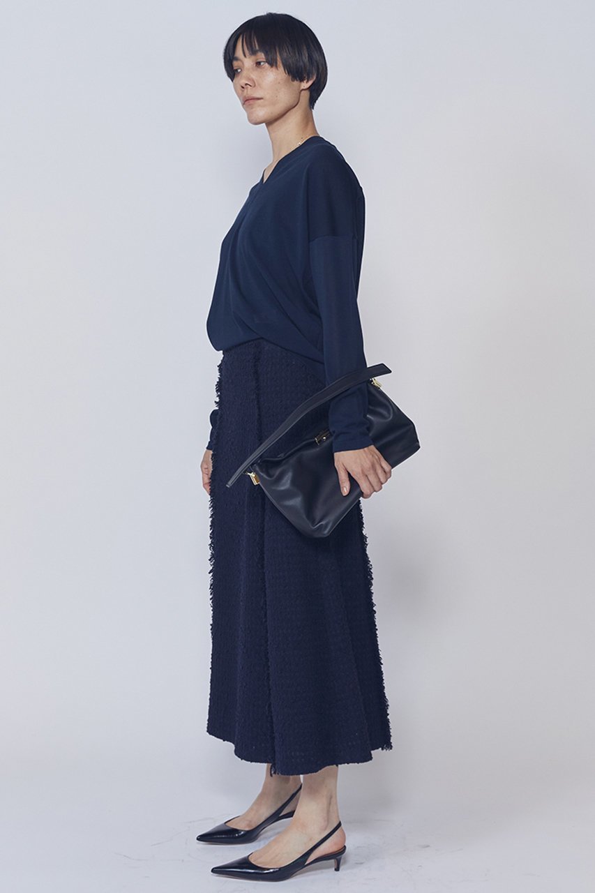 【プルミエ アロンディスモン/1er Arrondissement】のリングツイードフレアスカート 人気、トレンドファッション・服の通販 founy(ファニー) ファッション Fashion レディースファッション Fashion for Women スカート Skirts Aライン・フレアスカート A-Line & Flared Skirts ロングスカート Long Skirts / Maxi & Midi Skirts 2026年 2026 ツイード Twill, Twill Weave フリンジ Fringe, Tassel フレア Flare, Flared リラックス Relax, Relaxed Fit ロング Long, Long-Length エレガント 上品 Elegant 夏 Summer 春 Spring S/S・春夏 SS, Spring/Summer, Warm Season other-3|ID: prp329100004857915 ipo3291000000035877038