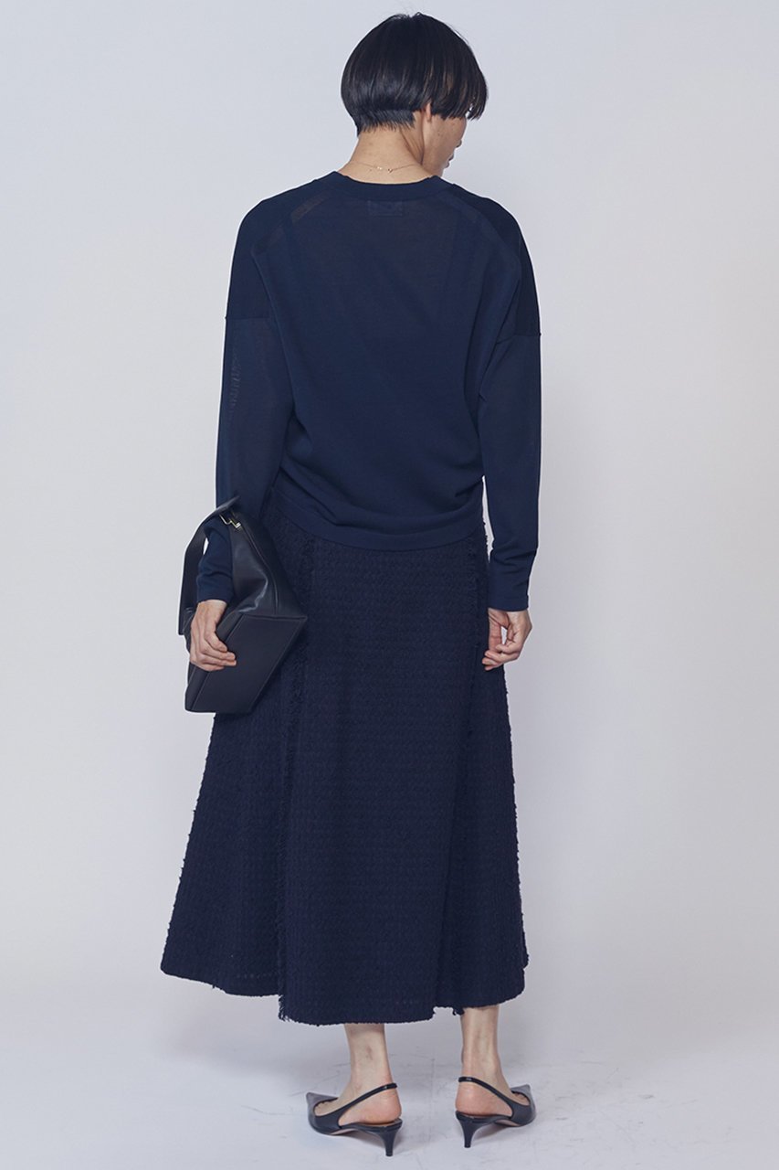 【プルミエ アロンディスモン/1er Arrondissement】のリングツイードフレアスカート 人気、トレンドファッション・服の通販 founy(ファニー) ファッション Fashion レディースファッション Fashion for Women スカート Skirts Aライン・フレアスカート A-Line & Flared Skirts ロングスカート Long Skirts / Maxi & Midi Skirts 2026年 2026 ツイード Twill, Twill Weave フリンジ Fringe, Tassel フレア Flare, Flared リラックス Relax, Relaxed Fit ロング Long, Long-Length エレガント 上品 Elegant 夏 Summer 春 Spring S/S・春夏 SS, Spring/Summer, Warm Season other-4|ID: prp329100004857915 ipo3291000000035877039