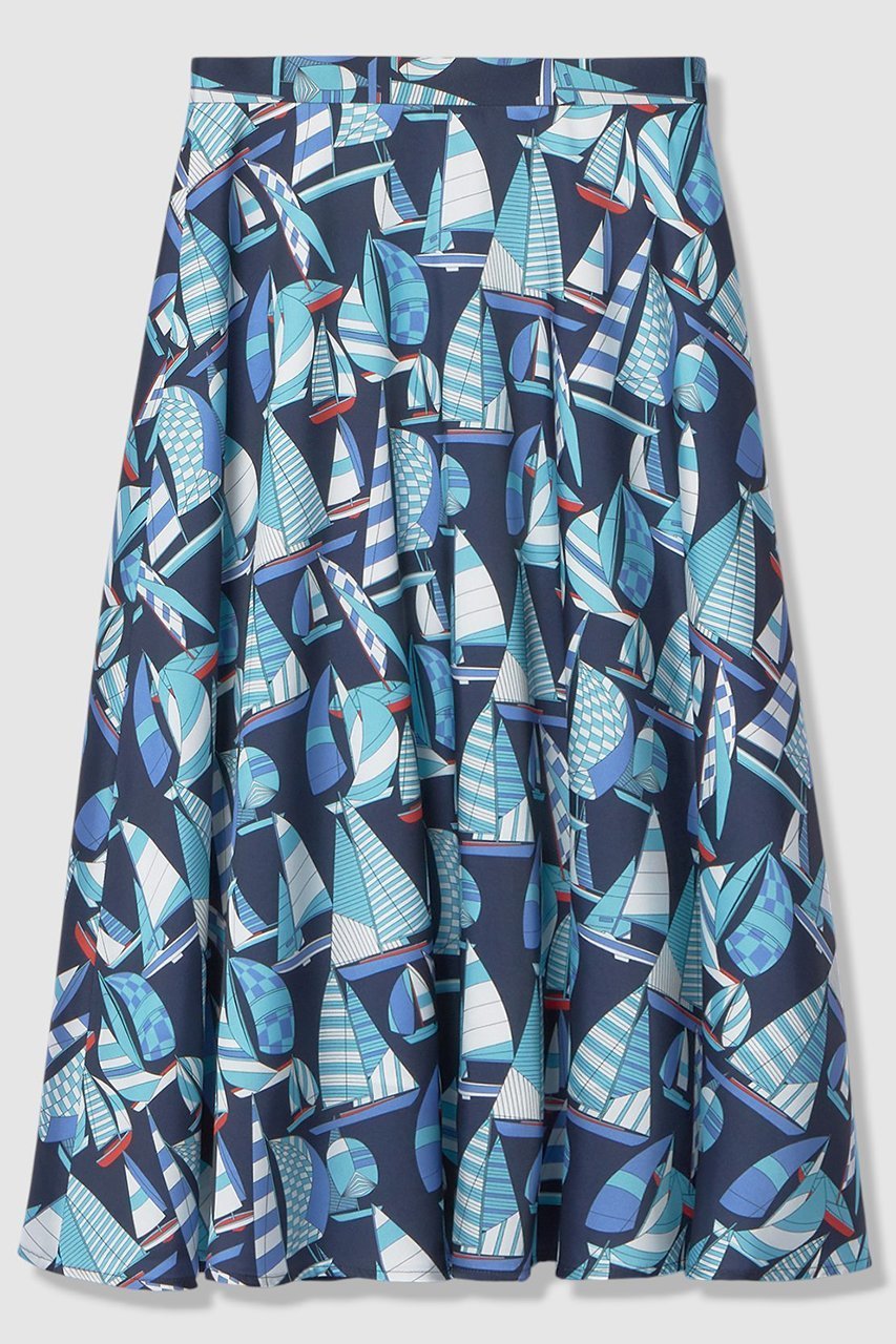 【アルアバイル/allureville】の【LOULOU WILLOUGHBY】RATTIマリーナプリントフレアスカート 人気、トレンドファッション・服の通販 founy(ファニー) 　ファッション　Fashion　レディースファッション　Fashion for Women　スカート　Skirts　Aライン・フレアスカート　A-Line & Flared Skirts　2026年　2026　エレガント 上品　Elegant　ドット　Polka Dot, Dot Pattern　フレア　Flare, Flared　プリント　Print, Printed Pattern　モチーフ　Motif, Design Theme　ラップ　Wrap, Wrap Design　夏　Summer　春　Spring　S/S・春夏　SS, Spring/Summer, Warm Season　other-2|ID: prp329100004857918 ipo3291000000035877060