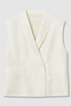 【アルアバイル/allureville】のエコカラミボックスジレ 人気、トレンドファッション・服の通販 founy(ファニー) ファッション Fashion レディースファッション Fashion for Women アウター Coat / Outerwear Collection レディースジャケット・軽アウター Jackets 2026年 2026 シンプル Simple, Minimal ジャケット Jacket, Outerwear バランス Balance, Style Balance フロント Front, Front Design ベスト Vest, Waistcoat ポケット Pocket, Pocket Detail 夏 Summer 春 Spring S/S・春夏 SS, Spring/Summer, Warm Season thumbnail オフホワイト|ID: prp329100004857919 ipo3291000000035877068