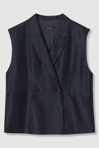 【アルアバイル/allureville】のエコカラミボックスジレ ネイビー|ID: prp329100004857919 ipo3291000000036891977