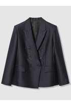【アルアバイル/allureville】の【LOULOU WILLOUGHBY】シルクウールツイルダブルジャケット 人気、トレンドファッション・服の通販 founy(ファニー) ファッション Fashion レディースファッション Fashion for Women アウター Coat / Outerwear Collection レディースジャケット・軽アウター Jackets 2026年 2026 ジャケット Jacket, Outerwear ダブル Double, Double-Breasted ベーシック Basic, Essential エレガント 上品 Elegant 夏 Summer 春 Spring S/S・春夏 SS, Spring/Summer, Warm Season thumbnail ネイビー|ID: prp329100004857920 ipo3291000000035877076