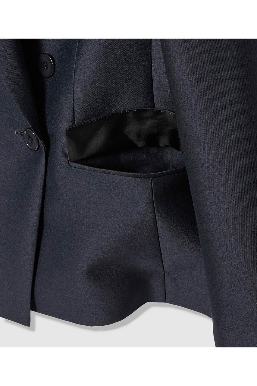 【アルアバイル/allureville】の【LOULOU WILLOUGHBY】シルクウールツイルダブルジャケット 人気、トレンドファッション・服の通販 founy(ファニー) ファッション Fashion レディースファッション Fashion for Women アウター Coat / Outerwear Collection レディースジャケット・軽アウター Jackets 2026年 2026 ジャケット Jacket, Outerwear ダブル Double, Double-Breasted ベーシック Basic, Essential エレガント 上品 Elegant 夏 Summer 春 Spring S/S・春夏 SS, Spring/Summer, Warm Season other-4|ID: prp329100004857920 ipo3291000000035877079