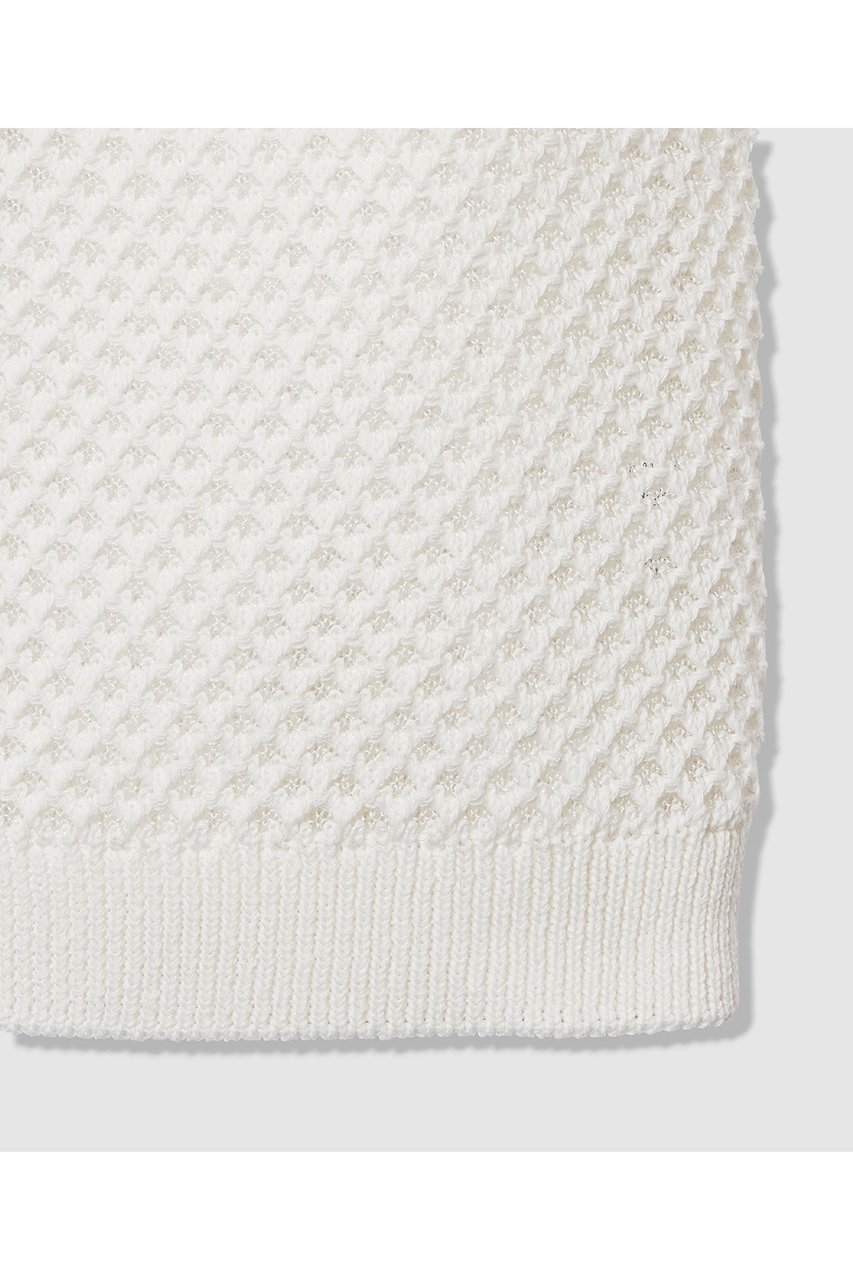 【アルアバイル/allureville】の透かし編みジレプルオーバー 人気、トレンドファッション・服の通販 founy(ファニー) 　ファッション　Fashion　レディースファッション　Fashion for Women　トップス・カットソー　Cut & Sew Tops　ニット　Knit Tops & Sweaters　ベスト&ジレ / 重ね着スタイル　Vests & Gilets　カジュアルプルオーバー・ニットトップス　Pullovers & Knit Tops / Casual Pullovers　2026年　2026　おすすめ　Recommended / Our Picks　インナー　Innerwear　タンク　Tank Top, Sleeveless Top　テクスチャー　Texture, Textured Fabric　メッシュ　Mesh, Net Fabric　夏　Summer　春　Spring　S/S・春夏　SS, Spring/Summer, Warm Season　other-4|ID: prp329100004857929 ipo3291000000035877157