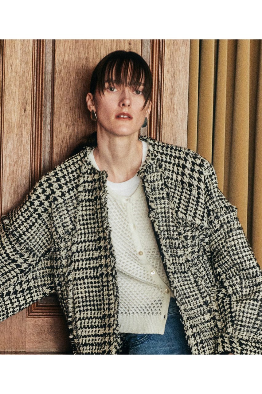 【アルアバイル/allureville】の透かし編みジレプルオーバー 人気、トレンドファッション・服の通販 founy(ファニー) 　ファッション　Fashion　レディースファッション　Fashion for Women　トップス・カットソー　Cut & Sew Tops　ニット　Knit Tops & Sweaters　ベスト&ジレ / 重ね着スタイル　Vests & Gilets　カジュアルプルオーバー・ニットトップス　Pullovers & Knit Tops / Casual Pullovers　2026年　2026　おすすめ　Recommended / Our Picks　インナー　Innerwear　タンク　Tank Top, Sleeveless Top　テクスチャー　Texture, Textured Fabric　メッシュ　Mesh, Net Fabric　夏　Summer　春　Spring　S/S・春夏　SS, Spring/Summer, Warm Season　other-6|ID: prp329100004857929 ipo3291000000035877159