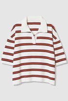 【アルアバイル/allureville】のボーダーポロ プルオーバー ホワイト系|ID: prp329100004857930 ipo3291000000035877161