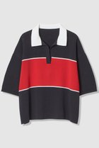 【アルアバイル/allureville】のボーダーポロ プルオーバー ネイビー1|ID: prp329100004857930 ipo3291000000035877162