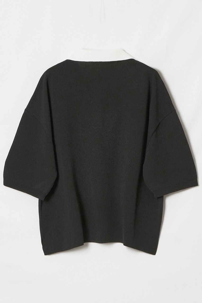 【アルアバイル/allureville】のボーダーポロ プルオーバー 人気、トレンドファッション・服の通販 founy(ファニー) 　ファッション　Fashion　レディースファッション　Fashion for Women　トップス・カットソー　Cut & Sew Tops　ニット　Knit Tops & Sweaters　カジュアルプルオーバー・ニットトップス　Pullovers & Knit Tops / Casual Pullovers　2026年　2026　ツイスト　Tweed, Tweed Fabric　ボーダー　Border, Stripe　ワイド　Wide, Wide Fit　人気　Popular, Best Seller　夏　Summer　春　Spring　S/S・春夏　SS, Spring/Summer, Warm Season　other-2|ID: prp329100004857930 ipo3291000000035877164