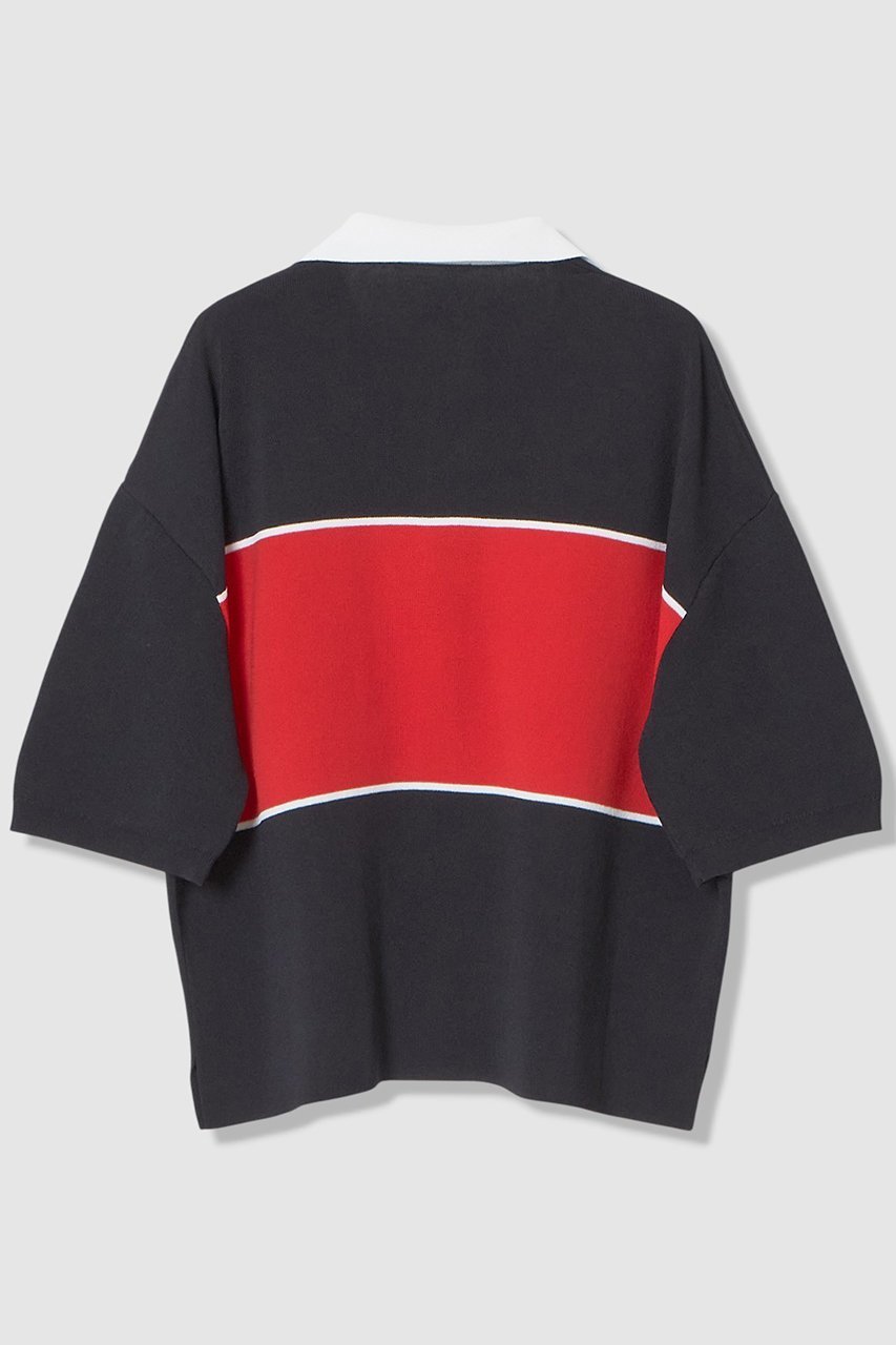 【アルアバイル/allureville】のボーダーポロ プルオーバー 人気、トレンドファッション・服の通販 founy(ファニー) 　ファッション　Fashion　レディースファッション　Fashion for Women　トップス・カットソー　Cut & Sew Tops　ニット　Knit Tops & Sweaters　カジュアルプルオーバー・ニットトップス　Pullovers & Knit Tops / Casual Pullovers　ツイスト　Tweed, Tweed Fabric　ボーダー　Border, Stripe　ワイド　Wide, Wide Fit　人気　Popular, Best Seller　新作・新入荷　New Arrivals / New In　春　Spring　other-2|ID: prp329100004857930 ipo3291000000036053058