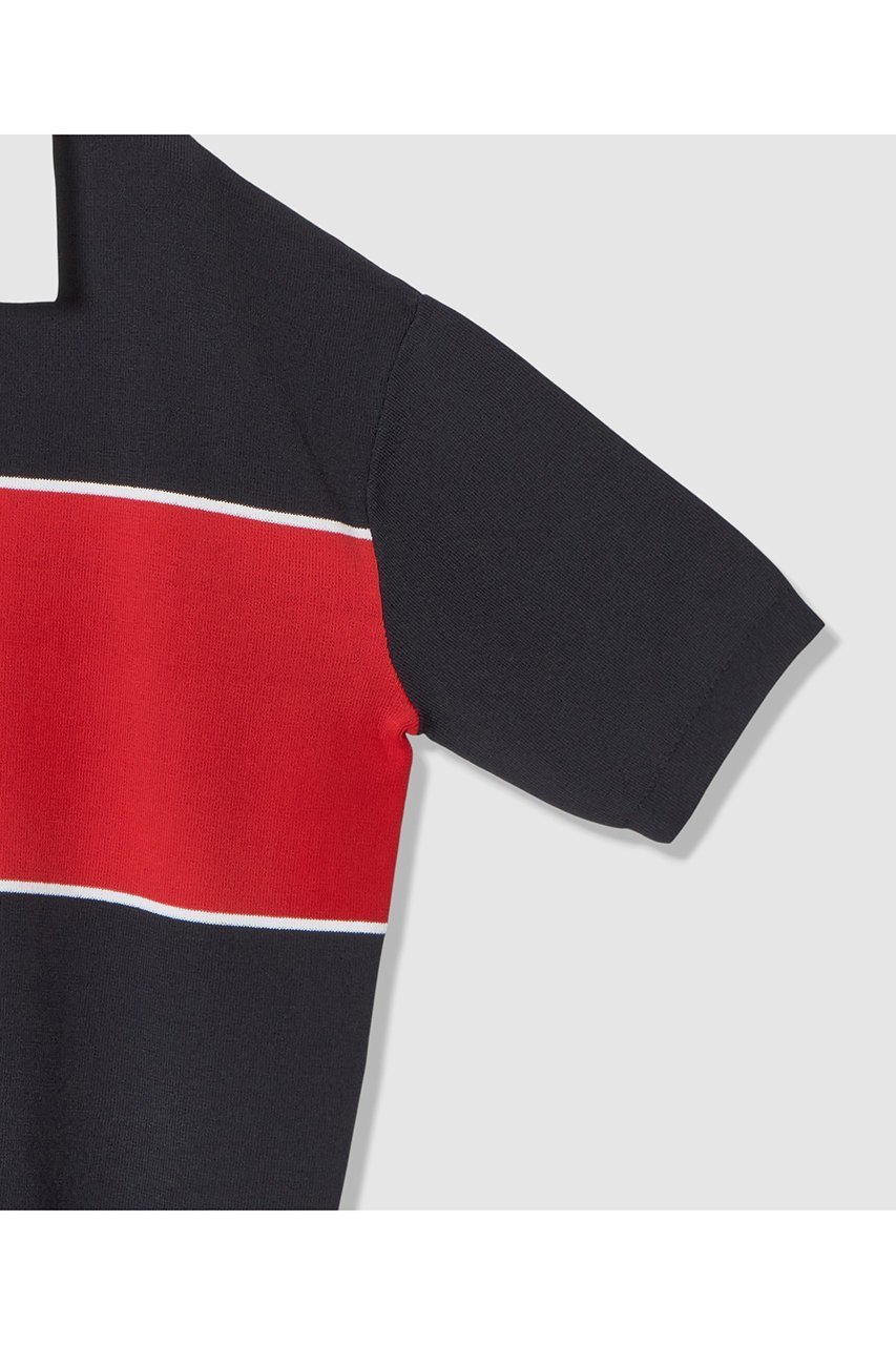 【アルアバイル/allureville】のボーダーポロ プルオーバー 人気、トレンドファッション・服の通販 founy(ファニー) 　ファッション　Fashion　レディースファッション　Fashion for Women　トップス・カットソー　Cut & Sew Tops　ニット　Knit Tops & Sweaters　カジュアルプルオーバー・ニットトップス　Pullovers & Knit Tops / Casual Pullovers　ツイスト　Tweed, Tweed Fabric　ボーダー　Border, Stripe　ワイド　Wide, Wide Fit　人気　Popular, Best Seller　新作・新入荷　New Arrivals / New In　春　Spring　other-5|ID: prp329100004857930 ipo3291000000036053062