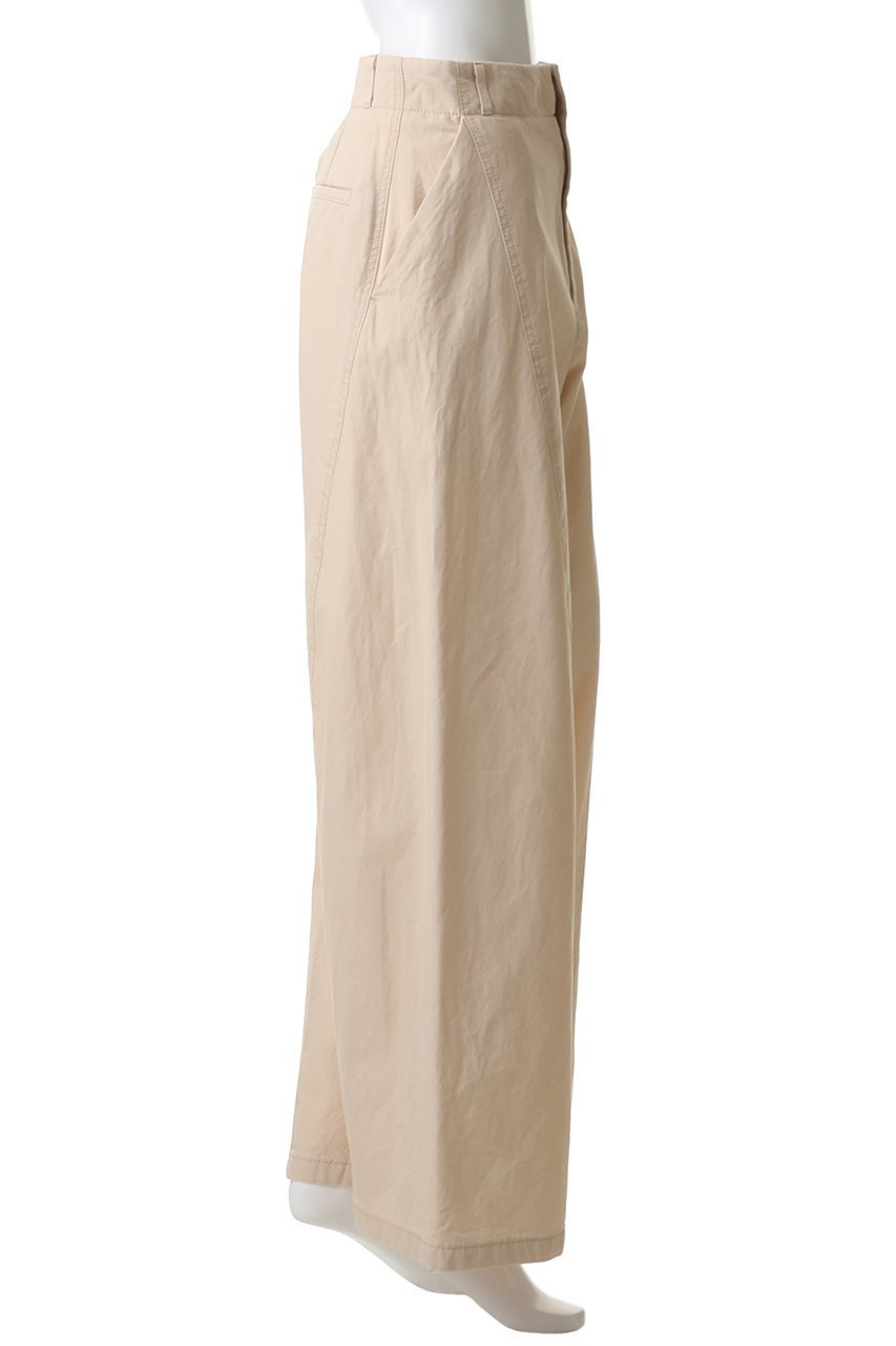 【ベイジ,/BEIGE,】のPREHNA(プレナ)/コットンツイル カービーシームワイドパンツ 人気、トレンドファッション・服の通販 founy(ファニー) 　ファッション　Fashion　レディースファッション　Fashion for Women　パンツ　Pants & Trousers　2026年　2026　夏　Summer　春　Spring　S/S・春夏　SS, Spring/Summer, Warm Season　other-3|ID: prp329100004857932 ipo3291000000035877176