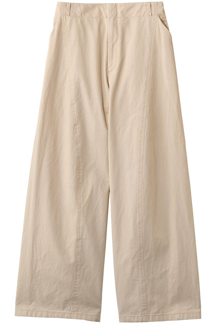 【ベイジ,/BEIGE,】のPREHNA(プレナ)/コットンツイル カービーシームワイドパンツ インテリア・キッズ・メンズ・レディースファッション・服の通販 founy(ファニー) https://founy.com/ ファッション Fashion レディースファッション Fashion for Women パンツ Pants & Trousers 2026年 2026 夏 Summer 春 Spring S/S・春夏 SS, Spring/Summer, Warm Season |ID: prp329100004857932 ipo3291000000036050128