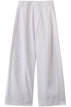 【ベイジ,/BEIGE,】のPREHNA(プレナ)/コットンツイル カービーシームワイドパンツ C.Gray|ID: prp329100004857932 ipo3291000000036050130