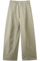 【ベイジ,/BEIGE,】のPREHNA(プレナ)/コットンツイル カービーシームワイドパンツ L.Khaki|ID: prp329100004857932 ipo3291000000036050131