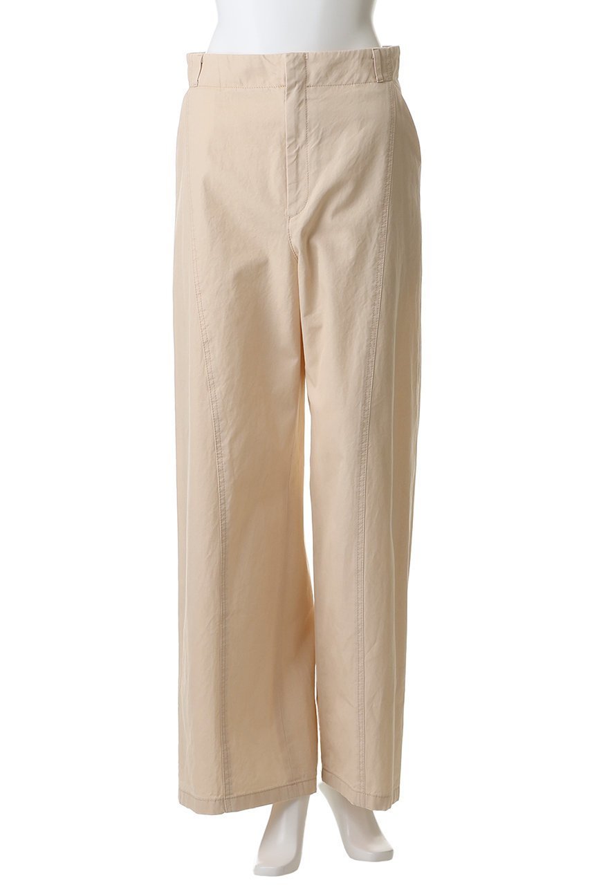 【ベイジ,/BEIGE,】のPREHNA(プレナ)/コットンツイル カービーシームワイドパンツ 人気、トレンドファッション・服の通販 founy(ファニー) 　ファッション　Fashion　レディースファッション　Fashion for Women　パンツ　Pants & Trousers　other-2|ID: prp329100004857932 ipo3291000000036169497