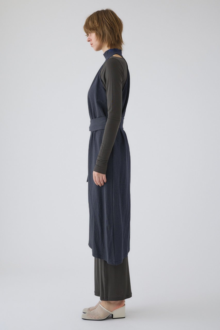 【リムアーク/RIM.ARK】の【2/18 10:00販売開始】Layered set OP/ワンピース 人気、トレンドファッション・服の通販 founy(ファニー) 　ファッション　Fashion　レディースファッション　Fashion for Women　ワンピース　Dresses　チュニック　Tunic Tops & Dresses　アクセサリー　Fashion Accessories　アシンメトリー　Asymmetrical Style　インナー　Innerwear　春　Spring　カッティング　Cutting Detail　ショルダー　Shoulder, Shoulder Strap　シンプル　Simple, Minimal　チュニック　Tunic, Long Top　ヘムライン　Hemline, Bottom Cut　ロング　Long, Long-Length　S/S・春夏　SS, Spring/Summer, Warm Season　夏　Summer　2026年　2026　other-3|ID: prp329100004857933 ipo3291000000035877183