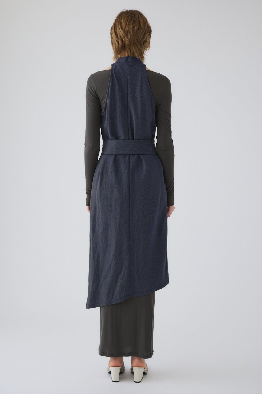 【リムアーク/RIM.ARK】の【2/18 10:00販売開始】Layered set OP/ワンピース 人気、トレンドファッション・服の通販 founy(ファニー) 　ファッション　Fashion　レディースファッション　Fashion for Women　ワンピース　Dresses　チュニック　Tunic Tops & Dresses　アクセサリー　Fashion Accessories　アシンメトリー　Asymmetrical Style　インナー　Innerwear　春　Spring　カッティング　Cutting Detail　ショルダー　Shoulder, Shoulder Strap　シンプル　Simple, Minimal　チュニック　Tunic, Long Top　ヘムライン　Hemline, Bottom Cut　ロング　Long, Long-Length　S/S・春夏　SS, Spring/Summer, Warm Season　夏　Summer　2026年　2026　other-4|ID: prp329100004857933 ipo3291000000035877184