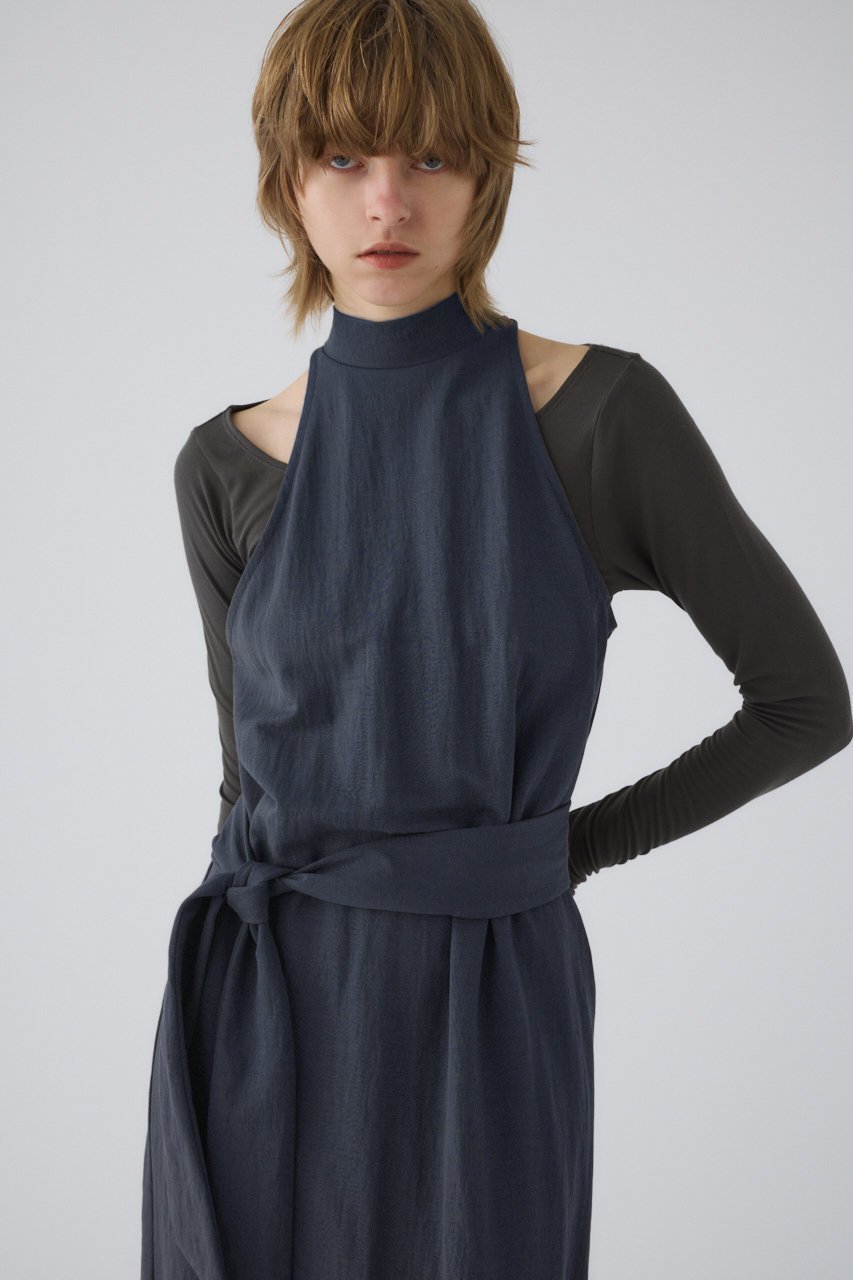 【リムアーク/RIM.ARK】の【2/18 10:00販売開始】Layered set OP/ワンピース 人気、トレンドファッション・服の通販 founy(ファニー) 　ファッション　Fashion　レディースファッション　Fashion for Women　ワンピース　Dresses　チュニック　Tunic Tops & Dresses　アクセサリー　Fashion Accessories　アシンメトリー　Asymmetrical Style　インナー　Innerwear　春　Spring　カッティング　Cutting Detail　ショルダー　Shoulder, Shoulder Strap　シンプル　Simple, Minimal　チュニック　Tunic, Long Top　ヘムライン　Hemline, Bottom Cut　ロング　Long, Long-Length　S/S・春夏　SS, Spring/Summer, Warm Season　夏　Summer　2026年　2026　other-5|ID: prp329100004857933 ipo3291000000035877185