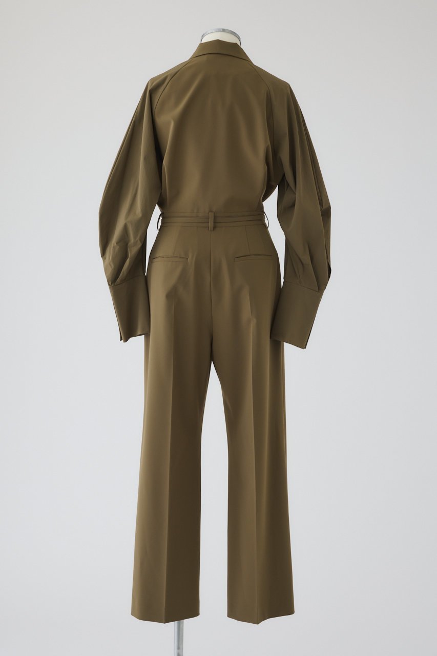 【リムアーク/RIM.ARK】の【2/18 10:00販売開始】Raglan sleeve jumpsuit/ジャンプスーツ 人気、トレンドファッション・服の通販 founy(ファニー) 　ファッション　Fashion　レディースファッション　Fashion for Women　パンツ　Pants & Trousers　ストレッチ　Stretch, Stretchy Fabric　スリーブ　Sleeve, Long Sleeve / Short Sleeve　スーツ　Suit, Formalwear　センター　Center, Center Line　マニッシュ　Mannish, Boyish　新作・新入荷　New Arrivals / New In　other-4|ID: prp329100004857934 ipo3291000000035877194