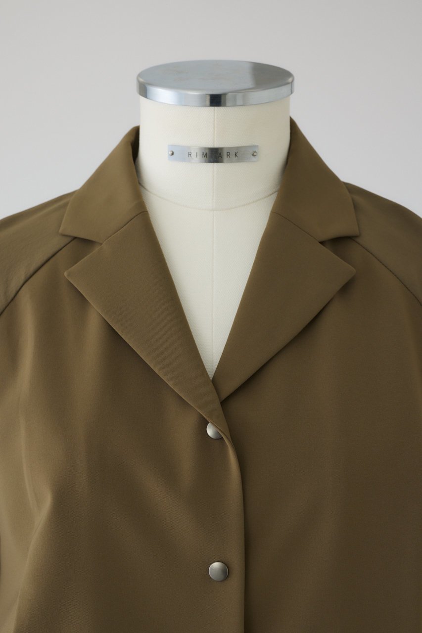 【リムアーク/RIM.ARK】の【2/18 10:00販売開始】Raglan sleeve jumpsuit/ジャンプスーツ 人気、トレンドファッション・服の通販 founy(ファニー) 　ファッション　Fashion　レディースファッション　Fashion for Women　パンツ　Pants & Trousers　ストレッチ　Stretch, Stretchy Fabric　スリーブ　Sleeve, Long Sleeve / Short Sleeve　スーツ　Suit, Formalwear　センター　Center, Center Line　マニッシュ　Mannish, Boyish　新作・新入荷　New Arrivals / New In　other-5|ID: prp329100004857934 ipo3291000000035877195