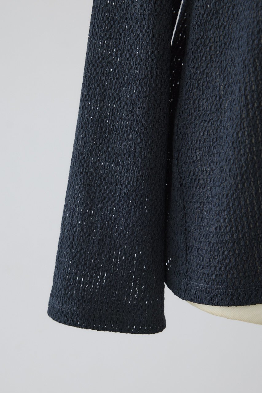 【リムアーク/RIM.ARK】の【2/18 10:00販売開始】Sheer lace hook tops/トップス 人気、トレンドファッション・服の通販 founy(ファニー) ファッション Fashion レディースファッション Fashion for Women トップス・カットソー Cut & Sew Tops シャツ・ブラウス・オフィスカジュアル Elegant Blouses & Button-Ups ロングTシャツ・Tシャツ Longline T-Shirts & Tees カットソー・ベーシックTシャツ Cut-and-Sewn Tops / Stretch Tees & Basics おすすめ Recommended / Our Picks インナー Innerwear キャミソール Camisole, Spaghetti Strap Top クール Cool, Chic ジャケット Jacket, Outerwear スラックス Slacks, Dress Pants スリーブ Sleeve, Long Sleeve / Short Sleeve タンク Tank Top, Sleeveless Top ダウン Down, Puffer デニム Denim, Jeans Material フロント Front, Front Design レース Lace, Lace Fabric ロング Long, Long-Length 新作・新入荷 New Arrivals / New In other-7|ID: prp329100004857937 ipo3291000000035877230