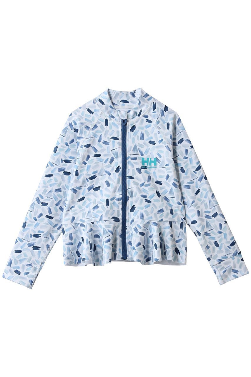 【ヘリーハンセン/HELLY HANSEN / KIDS】の【KIDS】Kプリントフルジップラッシュガード インテリア・キッズ・メンズ・レディースファッション・服の通販 founy(ファニー) 　ファッション　Fashion　キッズファッション　Fashion for Kids　アウター　Coat Outerwear /Kids　2026年　2026　フリル　Frill, Ruffle　夏　Summer　春　Spring　S/S・春夏　SS, Spring/Summer, Warm Season　サニーブルー|ID: prp329100004857947 ipo3291000000035877328