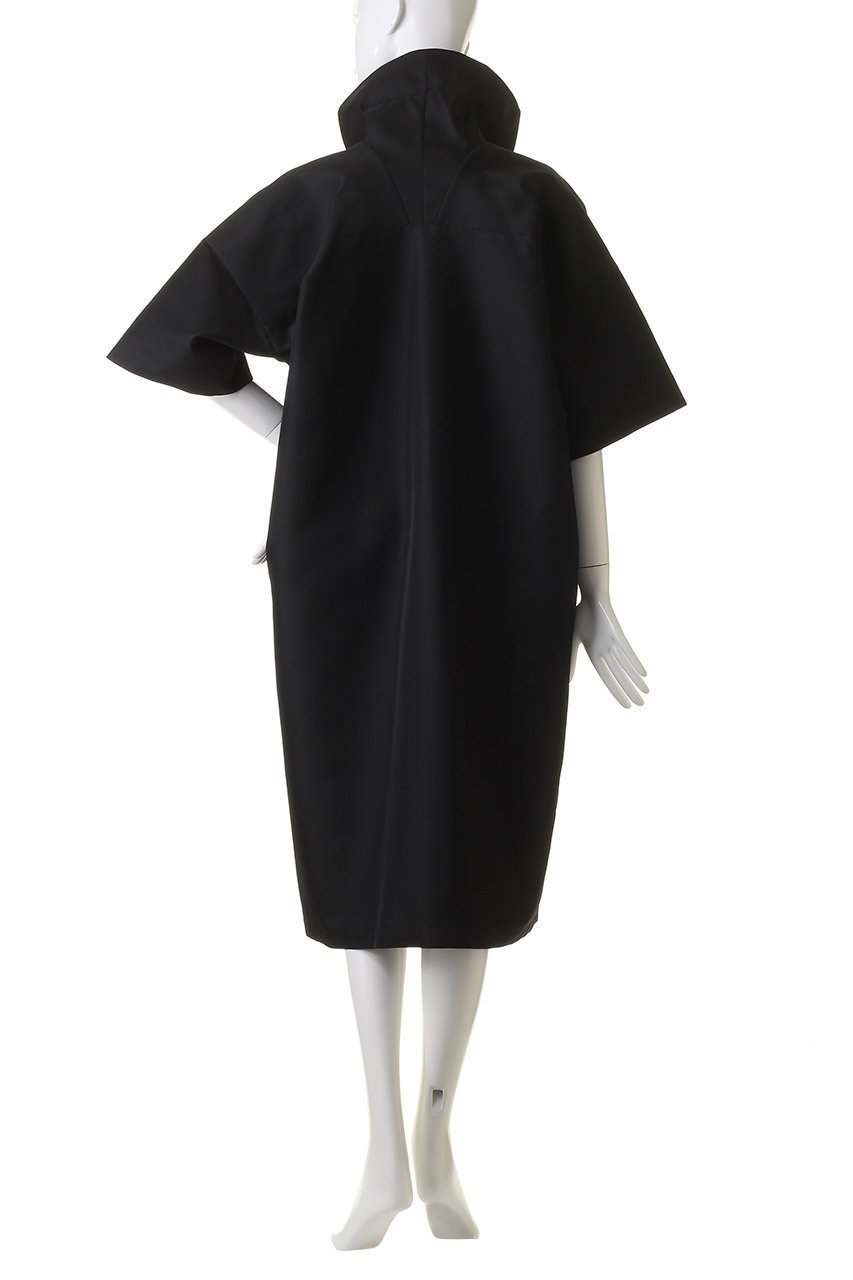 【プレインピープル/PLAIN PEOPLE】のダブルサテンハイネックワンピース 人気、トレンドファッション・服の通販 founy(ファニー) 　ファッション　Fashion　レディースファッション　Fashion for Women　ワンピース　Dresses　チュニック　Tunic Tops & Dresses　サテン　Satin, Glossy Fabric　スタイリッシュ　Stylish, Fashionable　スリーブ　Sleeve, Long Sleeve / Short Sleeve　チュニック　Tunic, Long Top　ハイネック　High Neck, Mock Neck　ハーフ　Half, Half-Length　ロング　Long, Long-Length　再入荷　Restock / Back in Stock　other-4|ID: prp329100004857953 ipo3291000000035883514