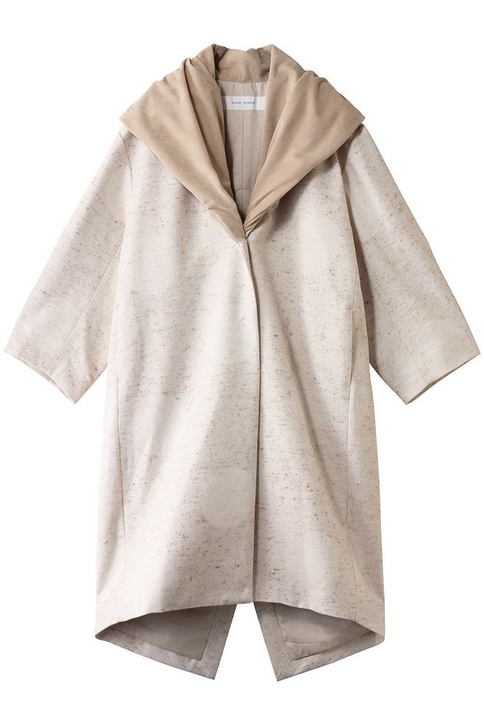 【プレインピープル/PLAIN PEOPLE】のドット柄ジャズネップジャガードショールカラーコート インテリア・キッズ・メンズ・レディースファッション・服の通販 founy(ファニー) https://founy.com/ ファッション Fashion レディースファッション Fashion for Women アウター Coat / Outerwear Collection コート・ロングコート・ピーコート Long Coats, Peacoats & More なめらか Smooth, Silky Texture エレガント 上品 Elegant ショール Shawl, Wrap ジャカード/ジャガード Jacquard, Woven Pattern スリット Slit, Slit Detail ドット Polka Dot, Dot Pattern ラグジュアリー Luxury, Elegant ロング Long, Long-Length 再入荷 Restock / Back in Stock |ID: prp329100004857956 ipo3291000000035883556