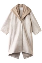 【プレインピープル/PLAIN PEOPLE】のドット柄ジャズネップジャガードショールカラーコート アイボリー|ID: prp329100004857956 ipo3291000000035883557