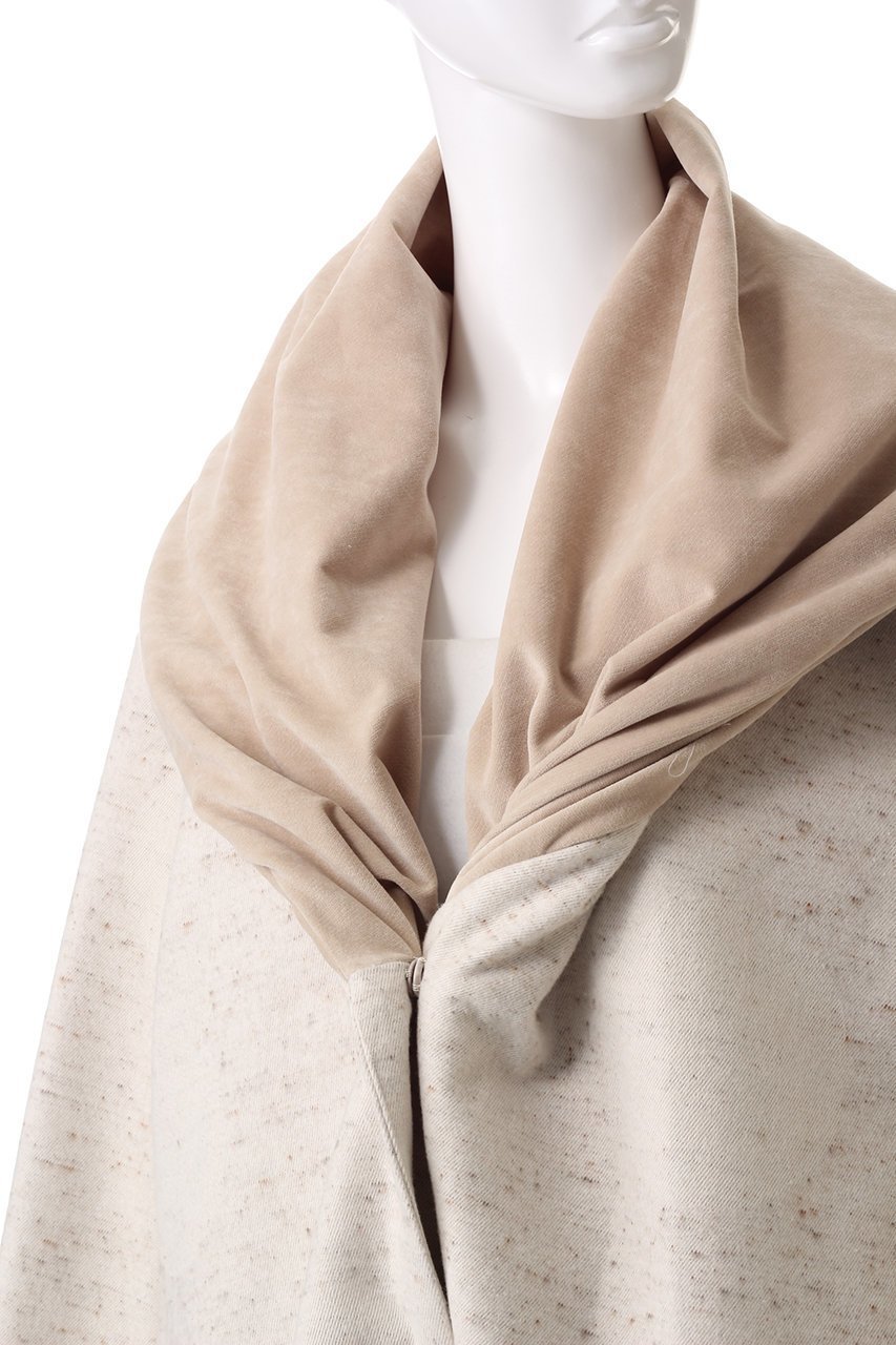 【プレインピープル/PLAIN PEOPLE】のドット柄ジャズネップジャガードショールカラーコート 人気、トレンドファッション・服の通販 founy(ファニー) 　ファッション　Fashion　レディースファッション　Fashion for Women　アウター　Coat / Outerwear Collection　コート・ロングコート・ピーコート　Long Coats, Peacoats & More　なめらか　Smooth, Silky Texture　エレガント 上品　Elegant　ショール　Shawl, Wrap　ジャカード／ジャガード　Jacquard, Woven Pattern　スリット　Slit, Slit Detail　ドット　Polka Dot, Dot Pattern　ラグジュアリー　Luxury, Elegant　ロング　Long, Long-Length　再入荷　Restock / Back in Stock　other-5|ID: prp329100004857956 ipo3291000000035883561